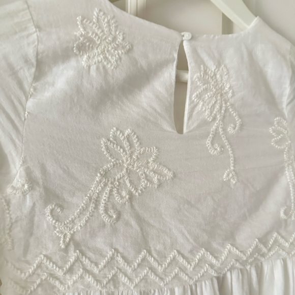 Zara Girls’ Embroidered Long-Sleeve Dress - Picture 6 of 10